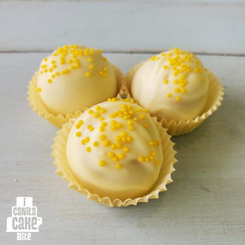 Lemon Cake Bites by I Canita Cake