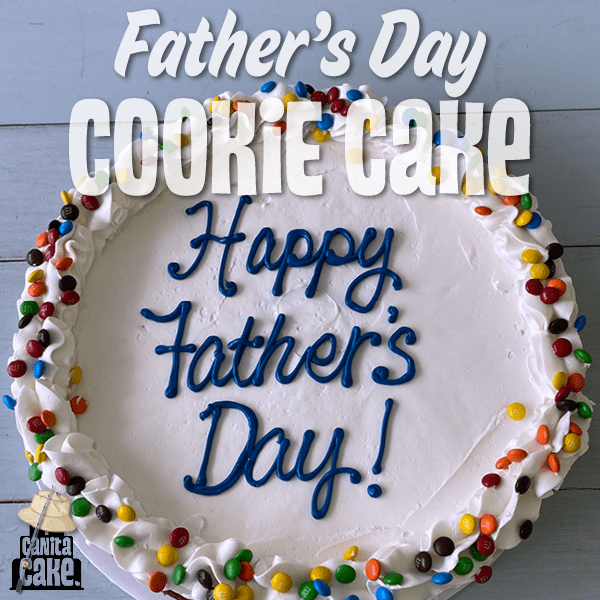 Fathers Day Cookie Cakes by I Canita Cake