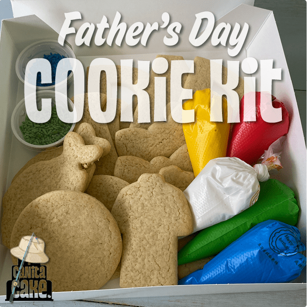 Fathers Day Cookie Kit by I Canita Cake