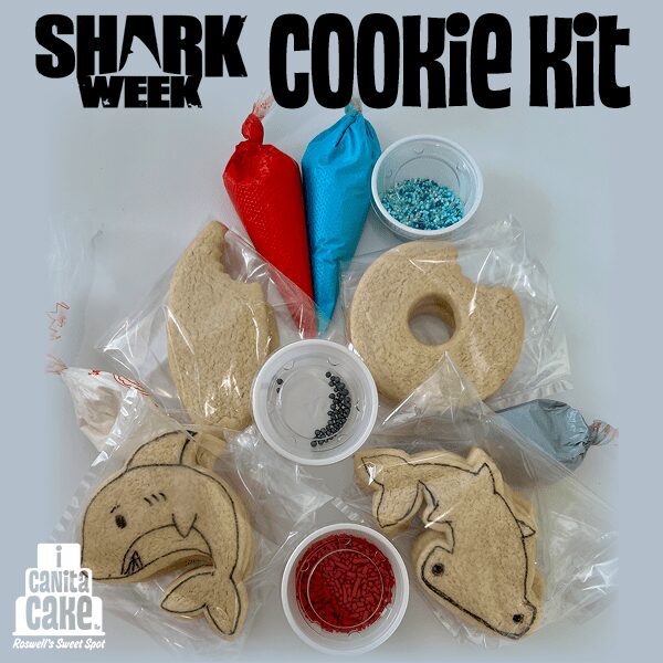 Shark Week Cookie Kit by I Canita Cake