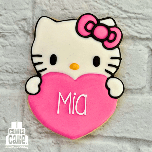 Hello Kitty Personalized Cookies by I Canita Cake