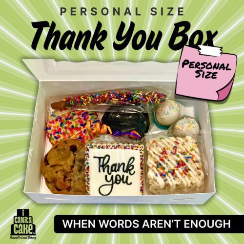 Thank You Box PERSONAL by I Canita Cake