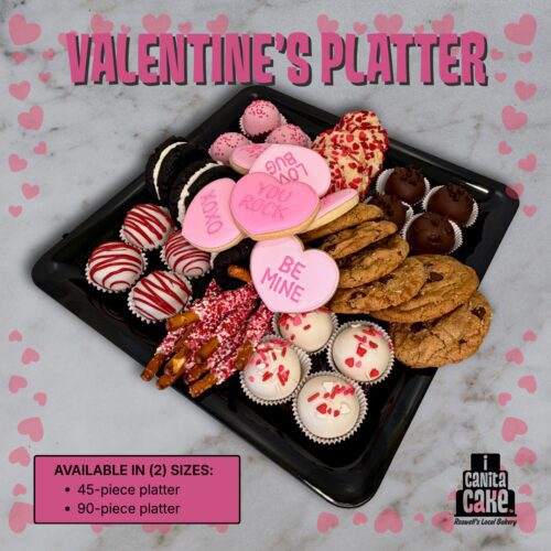 Valentine's Day Platter by I Canita Cake