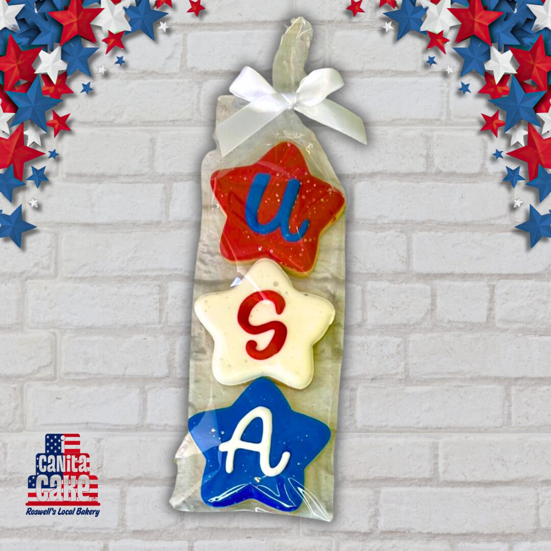 Patriotic Cookie Set by I Canita Cake